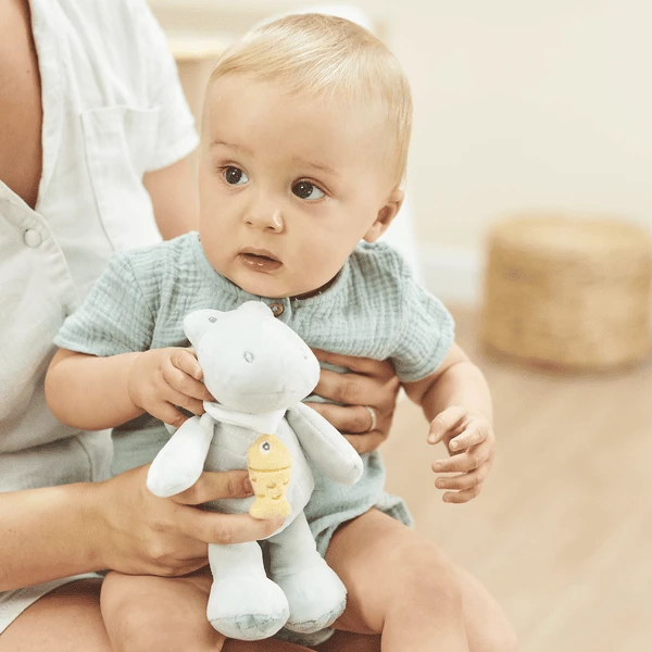 Nattou Romeo, Jules & Sally Mini Muziekdoos Krokodil 4 Nattou Romeo, Jules & Sally Mini Muziekdoos Krokodil - Afbeelding 2