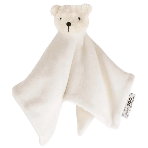 NatureZoo Of Denmark Knuffeldoek IJsbeer Cremewit 5 NatureZoo Of Denmark Knuffeldoek IJsbeer Cremewit - Afbeelding 3