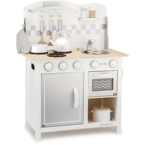 New Classic Toys® New Class Ic Toys Kitchenette Bon Ap Petit Deluxe Wit/zilver 7 New Classic Toys® New Class Ic Toys Kitchenette Bon Ap Petit Deluxe Wit/zilver - Afbeelding 5