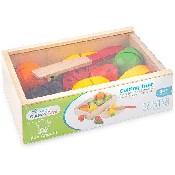 New Classic Toys® New Class Ic Toys Kleurrijk Gesneden Fruit 6 New Classic Toys® New Class Ic Toys Kleurrijk Gesneden Fruit - Afbeelding 4
