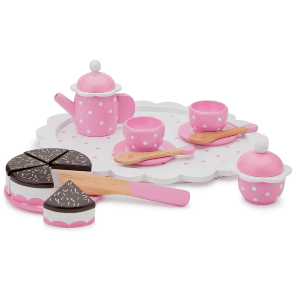 New Classic Toys® New Class Ic Toys Koffieset Met Taart 4 New Classic Toys® New Class Ic Toys Koffieset Met Taart - Afbeelding 2