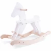 New Classic Toys® New Class Ic Toys Rocking Horse-white 2 New Classic Toys® New Class Ic Toys Rocking Horse-white -Pink or blue new class ic toys rocking horse white a300936