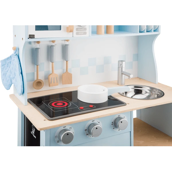 New Classic Toys® New Classic Toys Speelkeuken - Modern Blauw Met Kookplaat 6 New Classic Toys® New Classic Toys Speelkeuken - Modern Blauw Met Kookplaat - Afbeelding 4