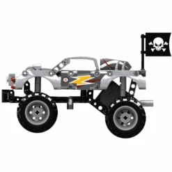 Open Bricks Monster Truck Silver -Pink or blue open bricks monster truck silver a373537 2