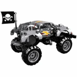 Open Bricks Monster Truck Silver -Pink or blue open bricks monster truck silver a373537 3