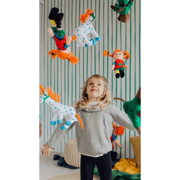 Pippi Langstrumpf Lappenpop 40 Cm 6 Pippi Langstrumpf Lappenpop 40 Cm - Afbeelding 4