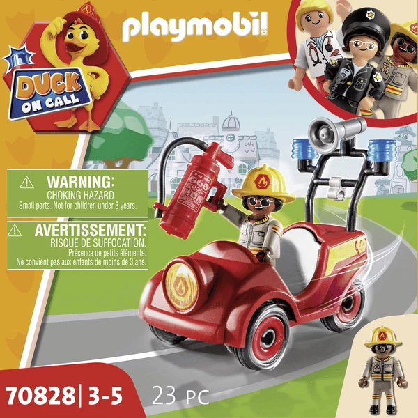PLAYMOBIL ® Duck On Call Mini Car Brandweer 5 PLAYMOBIL ® Duck On Call Mini Car Brandweer - Afbeelding 3