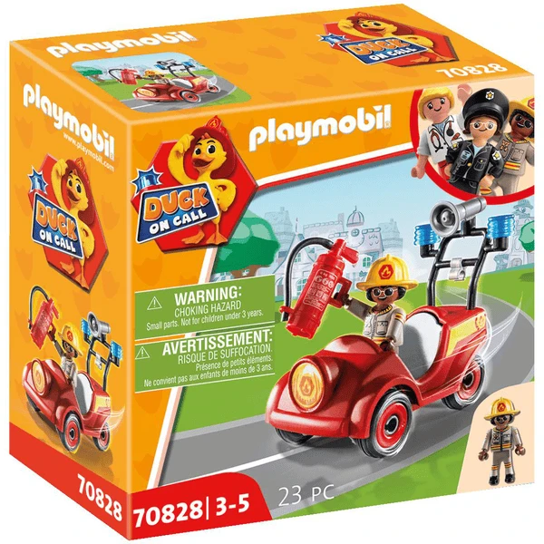 PLAYMOBIL ® Duck On Call Mini Car Brandweer 3 PLAYMOBIL ® Duck On Call Mini Car Brandweer