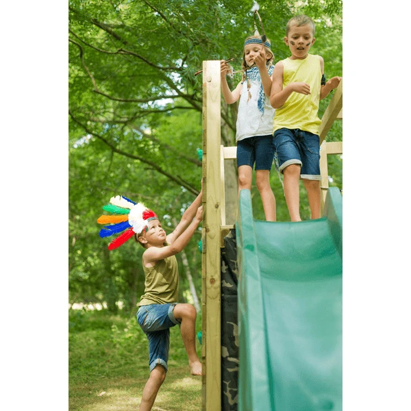 Plum Klimkubus Van Hout 6 Plum Klimkubus Van Hout - Afbeelding 4