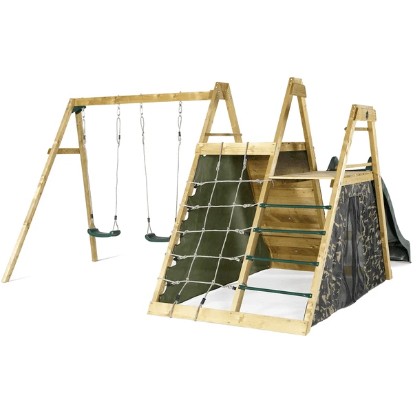 Plum® Klimpiramide Met Dubbele Schommel 4 Plum® Klimpiramide Met Dubbele Schommel - Afbeelding 2