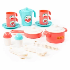 POLESIE ® Keukenset Anastasia, Turquoise (4 Personen) 9 POLESIE ® Keukenset Anastasia, Turquoise (4 Personen) -Pink or blue polesie keukenset anastasia turquoise 4 personen a298834 2