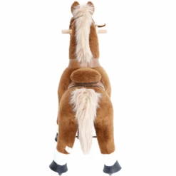 PonyCycle ® Bruin Met Rem En Geluid - Groot 9 PonyCycle ® Bruin Met Rem En Geluid - Groot -Pink or blue ponycycle bruin met rem en geluid groot a313694 2