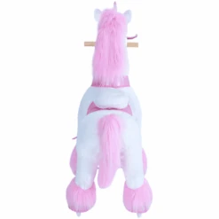PonyCycle ® Roze Eenhoorn Met Rem - Groot -Pink or blue ponycycle roze eenhoorn met rem groot a313697 2