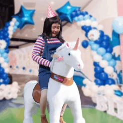 PonyCycle ® White Eenhoorn -Pink or blue ponycycle white eenhoorn a338463 3