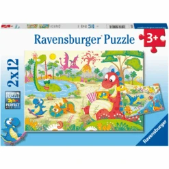 Ravensburger 2 X 12 Puzzel - Favoriete Dino's