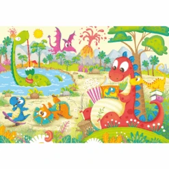 Ravensburger 2 X 12 Puzzel - Favoriete Dino's 10 Ravensburger 2 X 12 Puzzel - Favoriete Dino's -Pink or blue ravensburger 2 x 12 puzzel favoriete dinos a341637 3