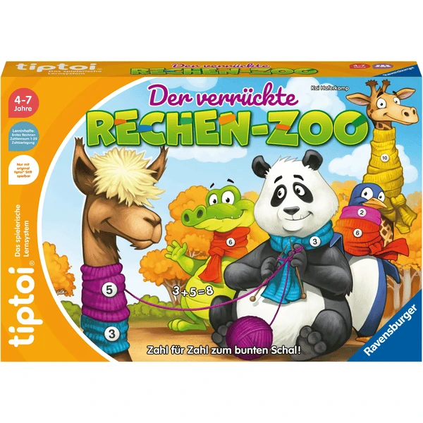 Ravensburger De Gekke Rekenkundige Dierentuin 6 Ravensburger De Gekke Rekenkundige Dierentuin - Afbeelding 4