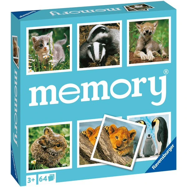 Ravensburger Memory ® Dierenkinderen 4 Ravensburger Memory ® Dierenkinderen - Afbeelding 2