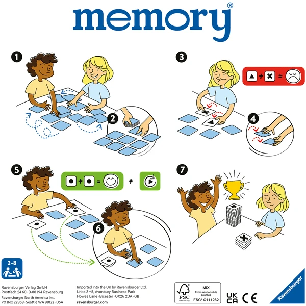 Ravensburger Memory ® Dierenkinderen 5 Ravensburger Memory ® Dierenkinderen - Afbeelding 3