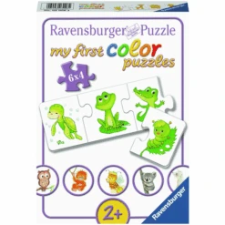 Ravensburger Mijn First Color Puzzels - Mijn Favoriete Dierenkinderen 11 Ravensburger Mijn First Color Puzzels - Mijn Favoriete Dierenkinderen -Pink or blue ravensburger mijn first color puzzels mijn favoriete dierenkinderen a273087 4