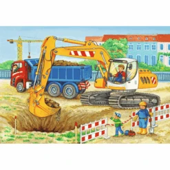 Ravensburger Puzzel 2x12 Stuks - Bouwplaats En Boerderij 9 Ravensburger Puzzel 2x12 Stuks - Bouwplaats En Boerderij -Pink or blue ravensburger puzzel 2x12 stuks bouwplaats en boerderij a234169 2