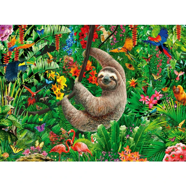 Ravensburger Puzzel XXL 300 Stukjes - Luiaard 5 Ravensburger Puzzel XXL 300 Stukjes - Luiaard - Afbeelding 3