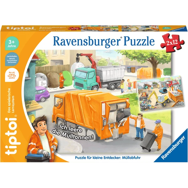 Ravensburger Tiptoi® Puzzel Voor Kleine Ontdekkingsreizigers: Afvalinzameling 5 Ravensburger Tiptoi® Puzzel Voor Kleine Ontdekkingsreizigers: Afvalinzameling - Afbeelding 3