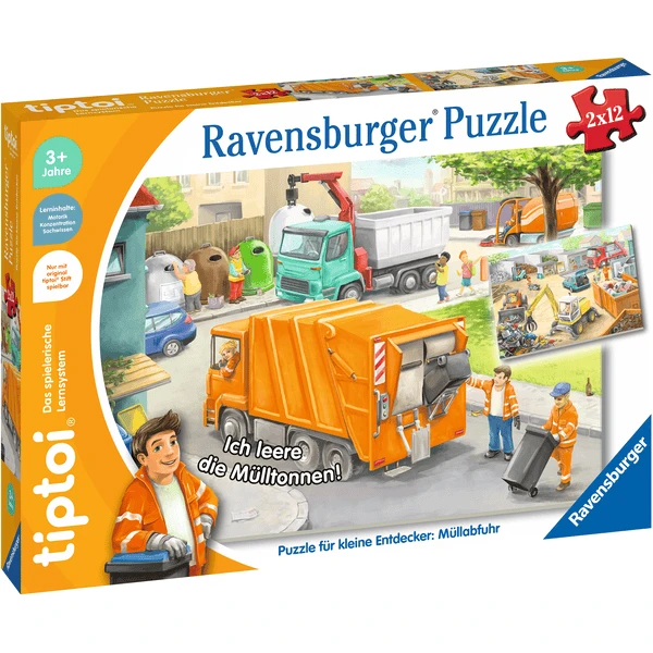 Ravensburger Tiptoi® Puzzel Voor Kleine Ontdekkingsreizigers: Afvalinzameling 6 Ravensburger Tiptoi® Puzzel Voor Kleine Ontdekkingsreizigers: Afvalinzameling - Afbeelding 4