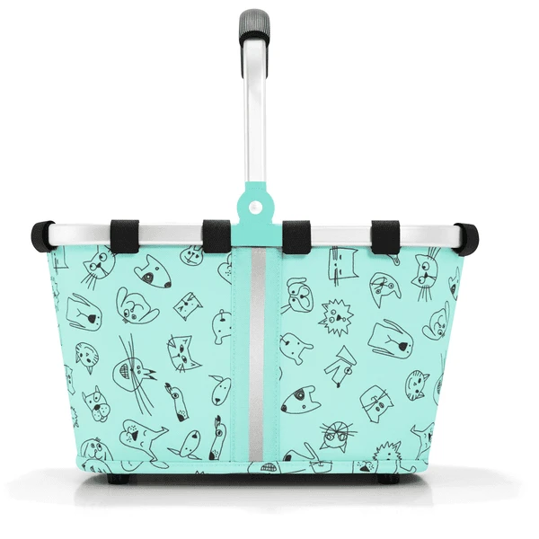 Reisenthel® Carrybag XS Kids Cats And Dogs Mint 4 Reisenthel® Carrybag XS Kids Cats And Dogs Mint - Afbeelding 2