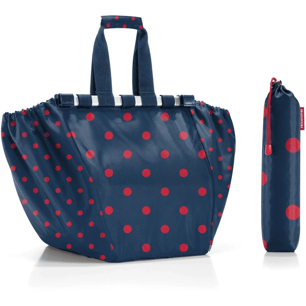 Reisenthel ® Easy Shopping Zakje Gemengde Stippen Rood 5 Reisenthel ® Easy Shopping Zakje Gemengde Stippen Rood - Afbeelding 3