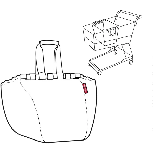 Reisenthel ® Easy Shopping Zakje Gemengde Stippen Rood 7 Reisenthel ® Easy Shopping Zakje Gemengde Stippen Rood - Afbeelding 5