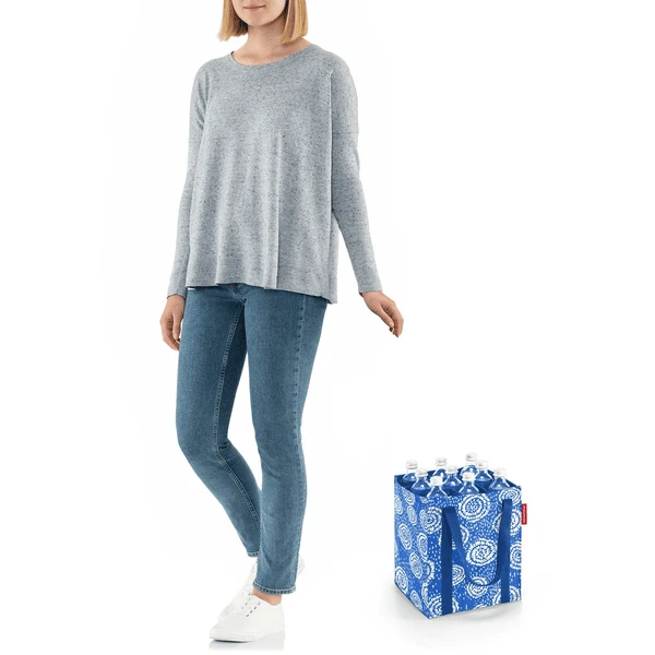 Reisenthel ® Flessentas Batik Sterk Blauw 6 Reisenthel ® Flessentas Batik Sterk Blauw - Afbeelding 4