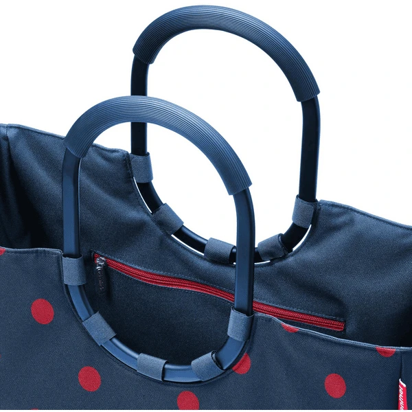 Reisenthel ® Loopshopper L Frame Mixed Dots Rood 5 Reisenthel ® Loopshopper L Frame Mixed Dots Rood - Afbeelding 3