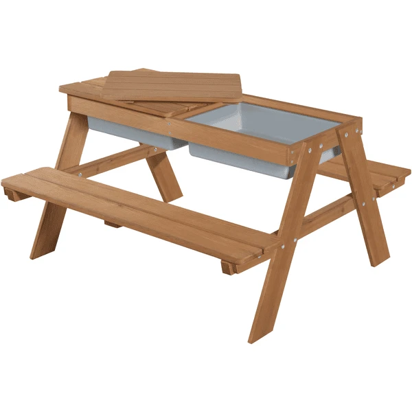 Roba Kinder Picknicktafel Met Speelbak Outdoor Deluxe 6 Roba Kinder Picknicktafel Met Speelbak Outdoor Deluxe - Afbeelding 4