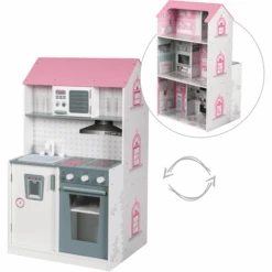 Roba Poppenhuis En Keuken 2 In 11 Roba Poppenhuis En Keuken 2 In -Pink or blue roba poppenhuis en keuken 2 in a309219 4