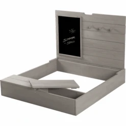 Roba Zandbak Met Deksel, Bord En Haken 11 Roba Zandbak Met Deksel, Bord En Haken -Pink or blue roba zandbak met deksel bord en haken a307788 4