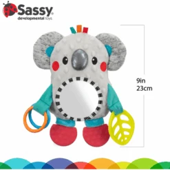 Sassy Baby Koala Rammelaar Speelgoed -Pink or blue sassy baby koala rammelaar speelgoed a349316 4