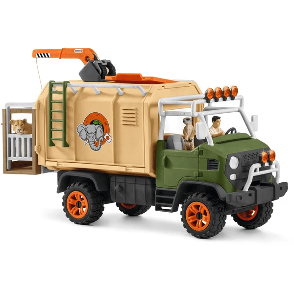 Schleich Large Truck Animal Rescue 42475 4 Schleich Large Truck Animal Rescue 42475 - Afbeelding 2