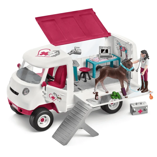 Schleich Mobiel Dierenarts Met Hannoveraner Veulen 42439 3 Schleich Mobiel Dierenarts Met Hannoveraner Veulen 42439