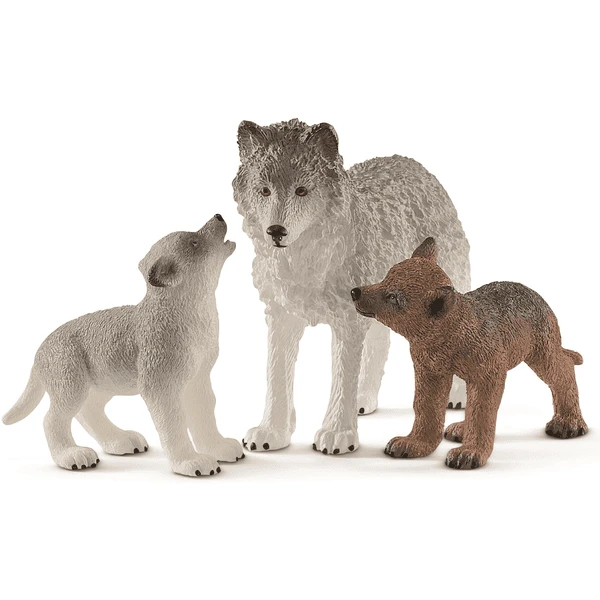 Schleich Moeder Wolf Met Pups 42472 5 Schleich Moeder Wolf Met Pups 42472 - Afbeelding 3
