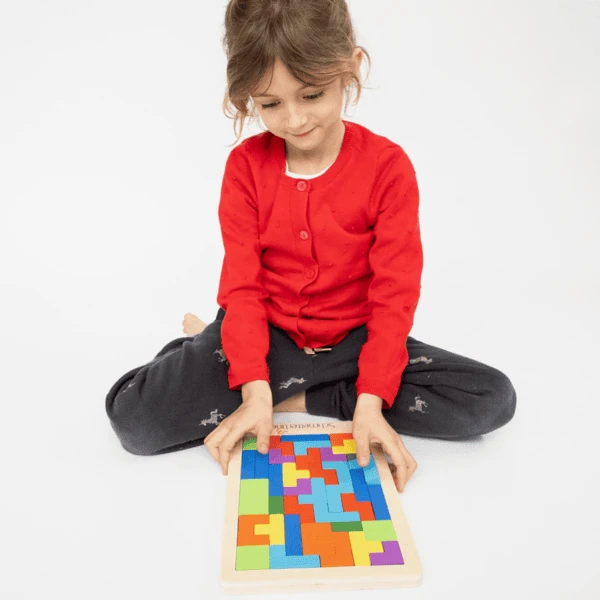 Schmetterline Dubbele Houten Puzzel TETRALINO 4 Schmetterline Dubbele Houten Puzzel TETRALINO - Afbeelding 2