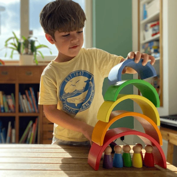 Schmetterline Houten Strik En Poppenset Met Boek "Willie's Magic Glasses" (Engels Boek) 4 Schmetterline Houten Strik En Poppenset Met Boek "Willie's Magic Glasses" (Engels Boek) - Afbeelding 2