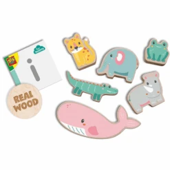 SES Creative SES Creativ E® Balans- En Stapelspel Houten Dieren 10 SES Creative SES Creativ E® Balans- En Stapelspel Houten Dieren -Pink or blue ses creativ e balans en stapelspel houten dieren a368350 3