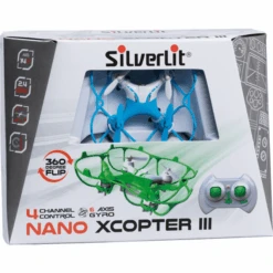 Silverlit Silver Lit Nano X-Copter 11 Silverlit Silver Lit Nano X-Copter -Pink or blue silver lit nano x copter a382244 4