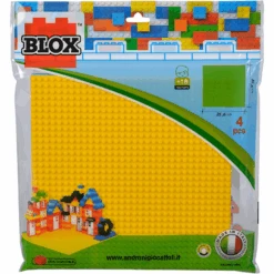 Simba Blox 4x Bouwplaat Elk 25x25cm