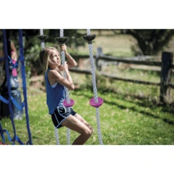 Slackers ® Ninja Rope Klimtouw 10 Slackers ® Ninja Rope Klimtouw -Pink or blue slackers ninja rope klimtouw a309341 3