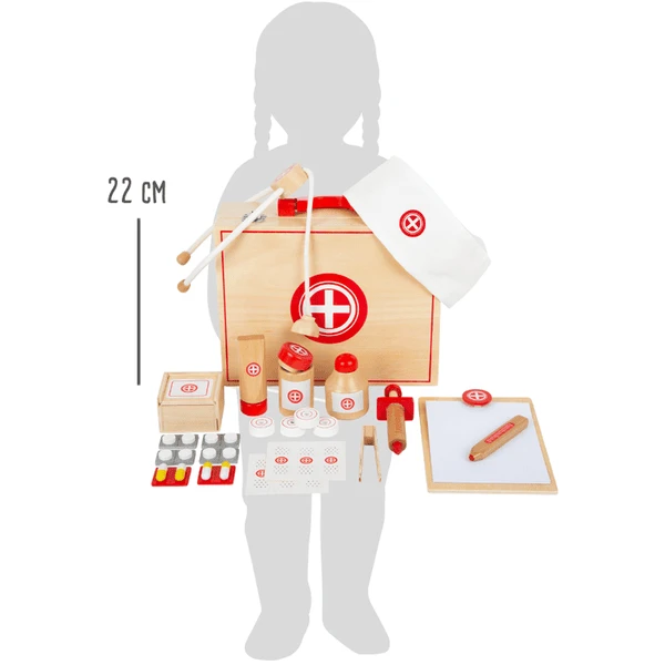Small Foot ® Dokterspraktijk Natuurlijk Hout 7 Small Foot ® Dokterspraktijk Natuurlijk Hout - Afbeelding 5