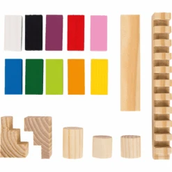 Small Foot ® Domino Rally XXL 9 Small Foot ® Domino Rally XXL -Pink or blue small foot domino rally xxl a303242 2