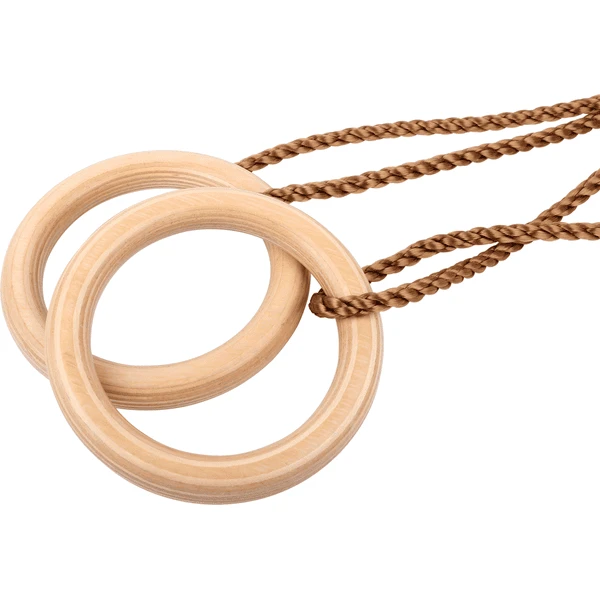 Small Foot ® Gymnastiekringen Hout 4 Small Foot ® Gymnastiekringen Hout - Afbeelding 2