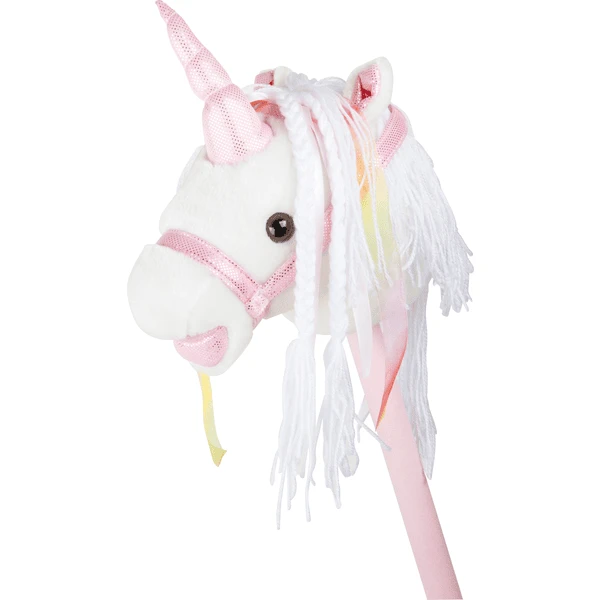 Small Foot ® Hobby Horse "White Unicorn 6 Small Foot ® Hobby Horse "White Unicorn - Afbeelding 4